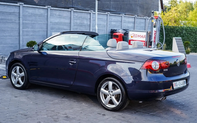 Volkswagen Eos cena 28500 przebieg: 129520, rok produkcji 2007 z Ostrów Mazowiecka małe 191